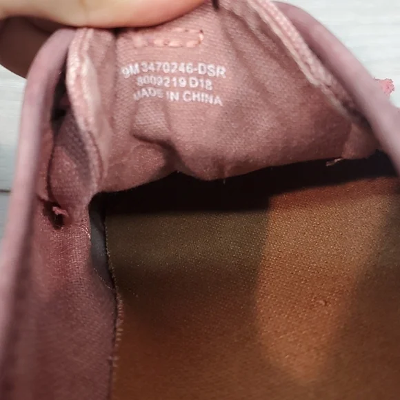 Frye Womens Pink Gia Canvas Lace Up Sneakers shoes sz 9M